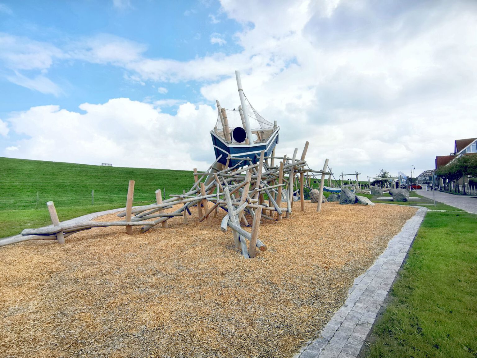 Wellenspielplatz am Deich Werdumer Blatt