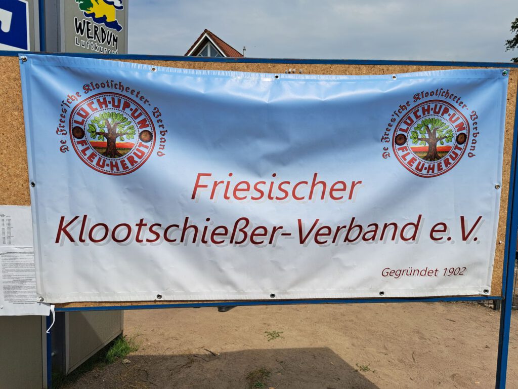 Der Friesische Klootschießer-Verband war Ausrichter der FKV-Meisterschaften 