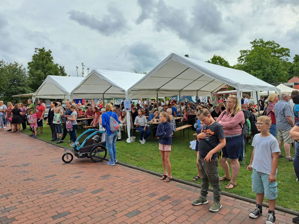 Schon am Nachmittag war der Platz sehr gut besucht