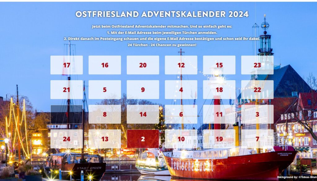 Den Adventskalender der OTG können Sie über oben angegebenen Link öffnen