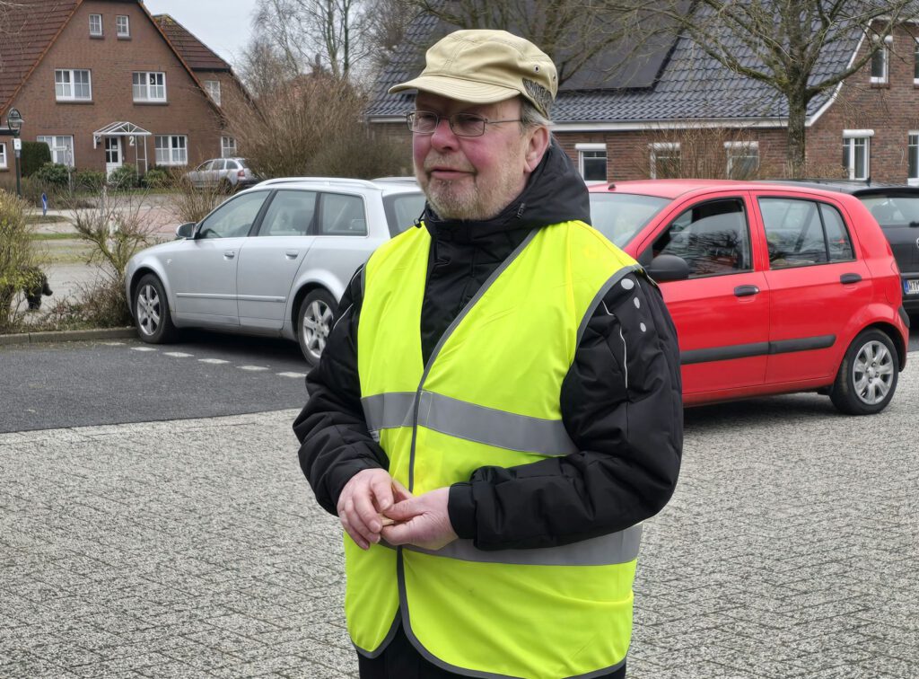 Bürgervereins Vorsitzender Karl-Heinz Ockenga freute sich über die gute Resonanz