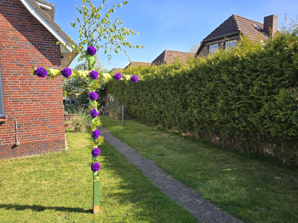 auch der Baum der Familie Lübben stand noch an Ort und Stelle