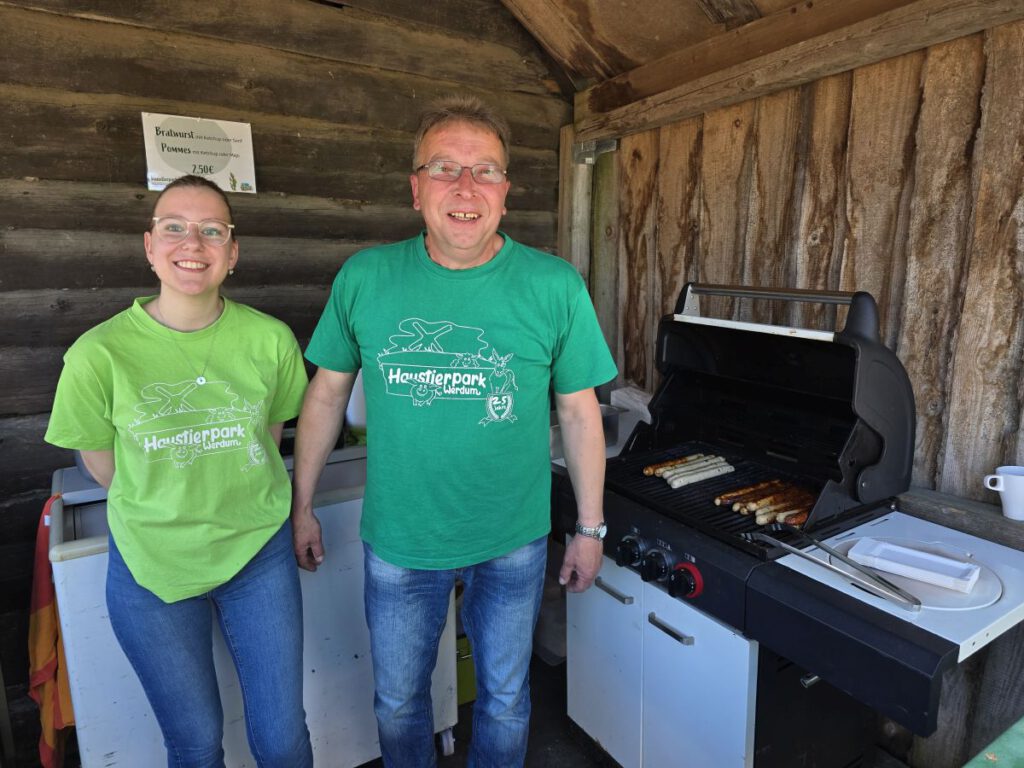 Rieke und Heiner Habben sorgten für Verpflegung